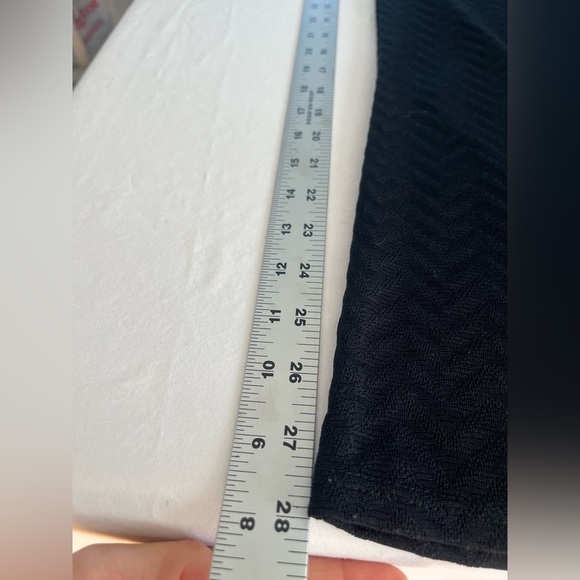 SWIMSUITS FOR ALL black wide leg stretch waist swim coverup pants 6/8 resortwear - Picture 5 of 5